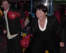 Boxing gloves and Dan