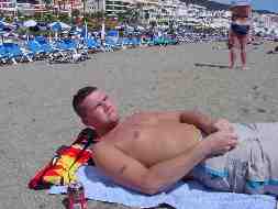 Simon On The Beach