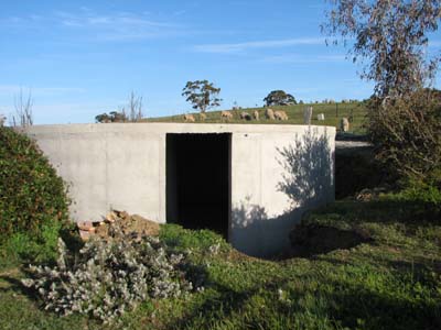Concreting finished