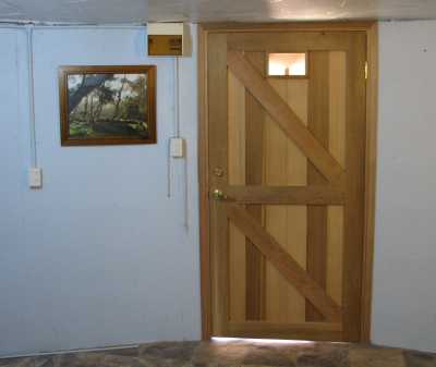 Door fitted