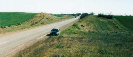 Fossil sand dunes near Alford, Yorke Peninsula, South 
Australia