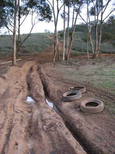 Old track