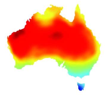 Australian insolation