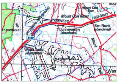 Ararat wind farm location