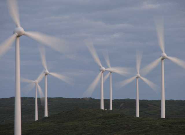 wind turbines