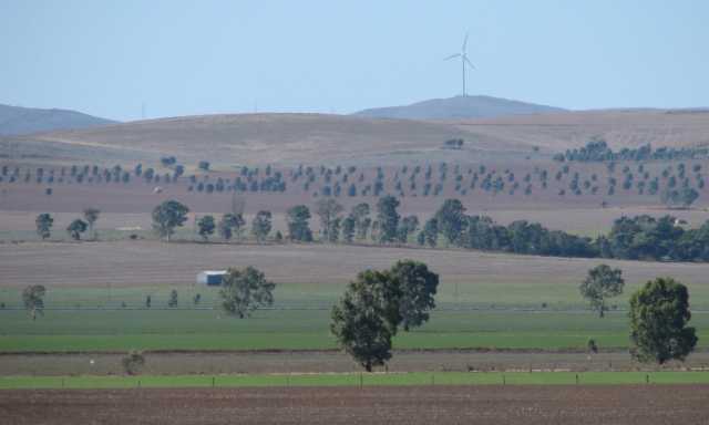 Hallett #1 wind turbine