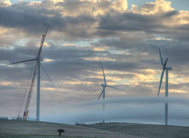 Fog and turbines