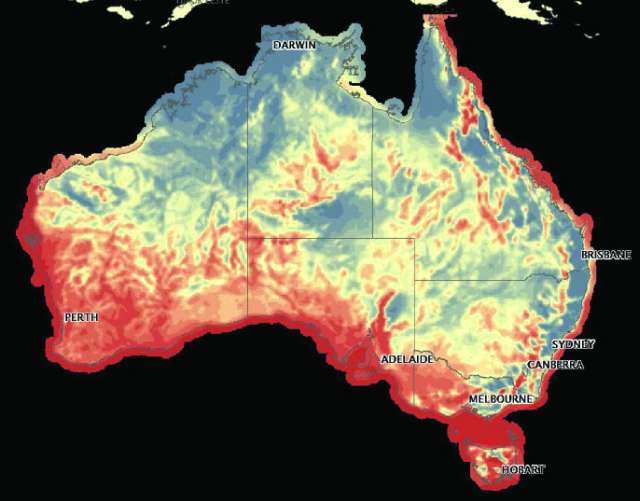 Wind resources in Oz