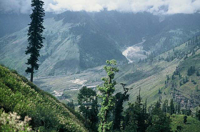 Lower part of climb