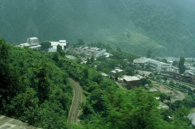 View from train