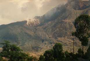 Mt Batur crater