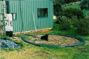 Simple solar water heater