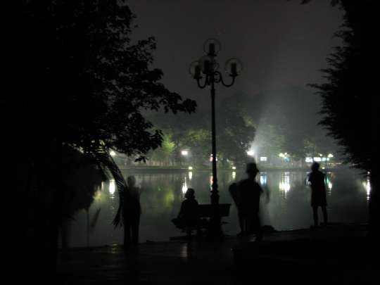 Before dawn
