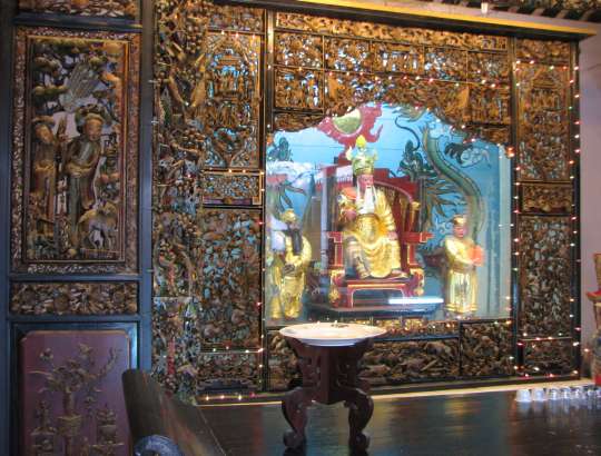 Carved panels