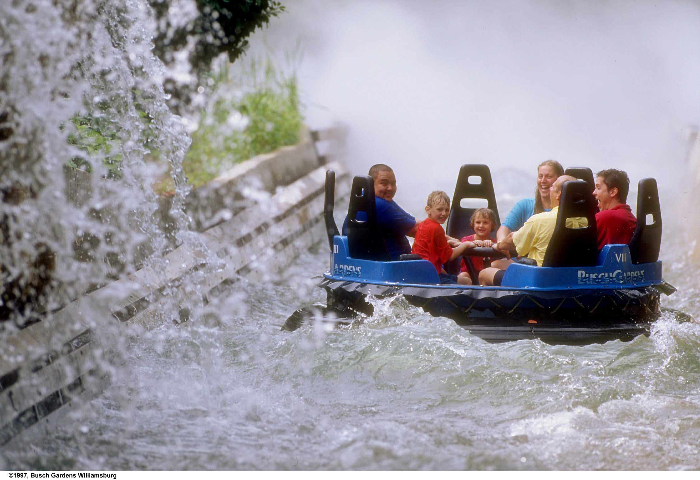 Busch Gardens Williamsburg Water Rides