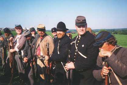 Confederate Soldiers returning from Battle