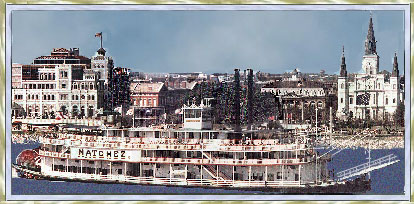 The Natchez on the Mississippi River