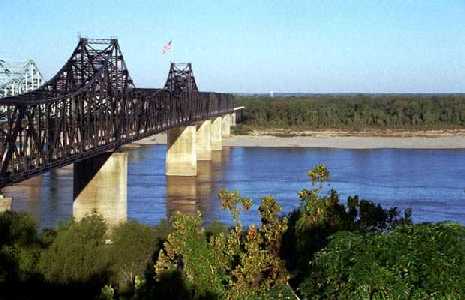 The Old Vicksburg Mississippi River Bridge