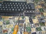 Lever off each keytop