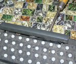 Remove the spacebar retainer