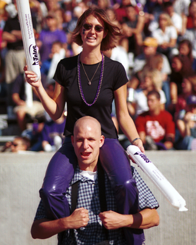 JMU Alumi at Homecoming Game, 2002