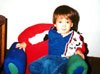 Here is King Devin on his throne