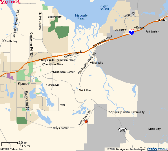 Regional level map of area