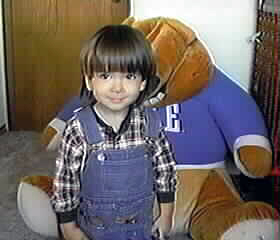 Devin and his bear
