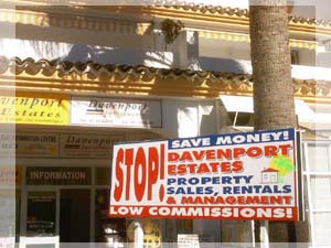 [sign Davenport Estates - property sales, rentals & management]