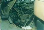 EFI engine in van