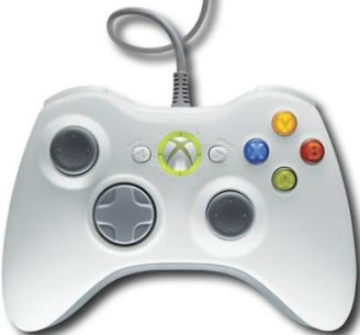 White Wired Controller