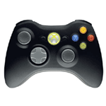 Black Wireless Controller
