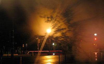 Through the fog and rain, D.C. is still a beautiful city at night 