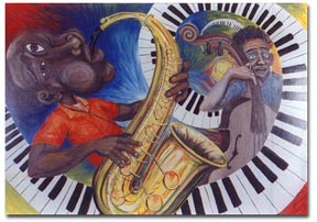 Click to see more of my Jazz Art