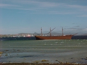 A wreck in the sound at Stanley