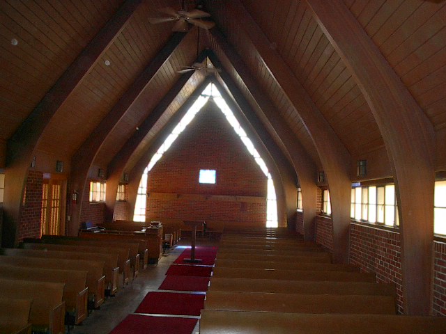 The back of the Chapel.