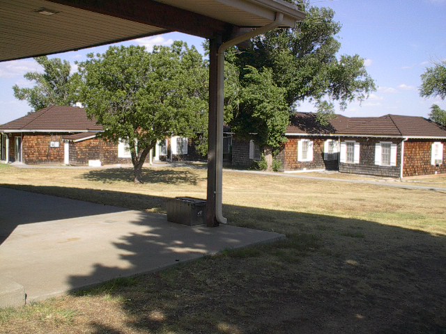The housing accommodations for the wedding party.