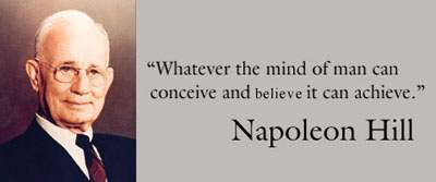   the author of THINK AND GROW RICH