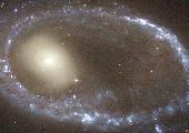 Ring Galaxy AM 0644-741, Width and Height=1,050 by 700 Pixels, Size=87 kb