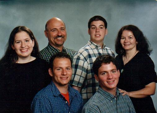 Our family picture taken August 2001