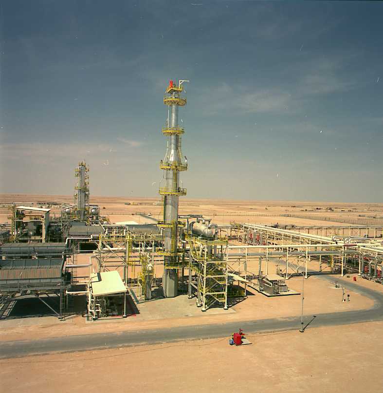 Saih Rawl Upstream LNG Project, central Oman.