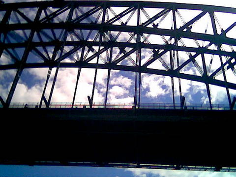 The Sydney Harbour Bridge - Close Up