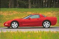 Pull up in a corvette