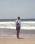Tania at the Pacific Ocean