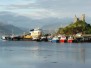 Kyleakin Bay and Castle Moil, Isle of Skye - click to enlarge