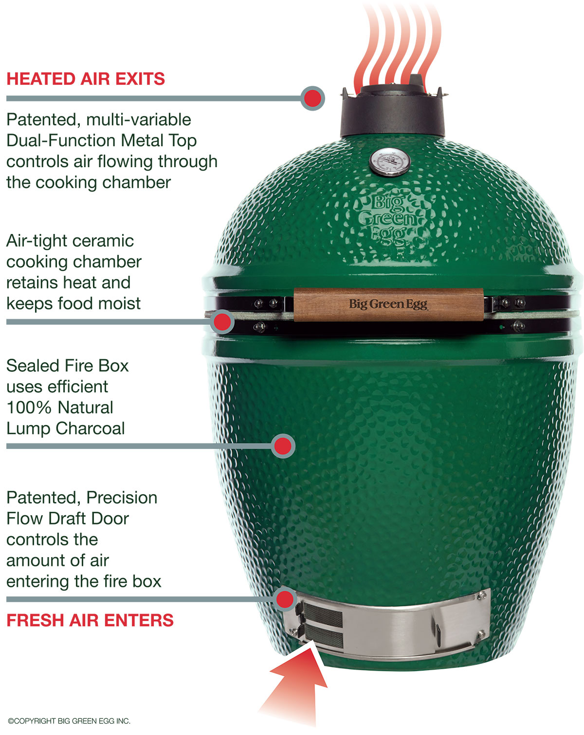 The Big Green Egg Description