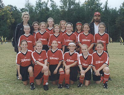 Richmond Capitals U11 Girls Red