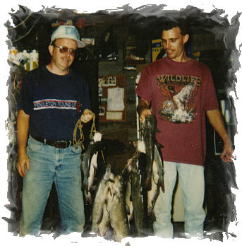 To date, this was the best trip I have had with my dad. His arm is still hurt after 3 years! I couldn't think of a better way to get hurt than with a 30 # stringer of fish though!!!!