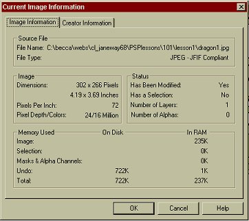 Image Info