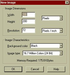 New image specifications